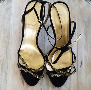 J. CREW Rhinestone Embellished Sandal w/ Heels
